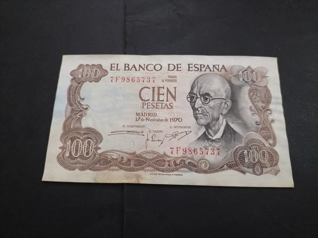 Spain 100 Pesetas 1970