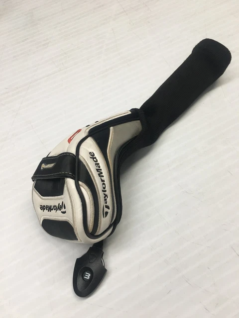 TaylorMade Golf R11s R11-S Fairway Headcover Club Wood Head Cover White/Black