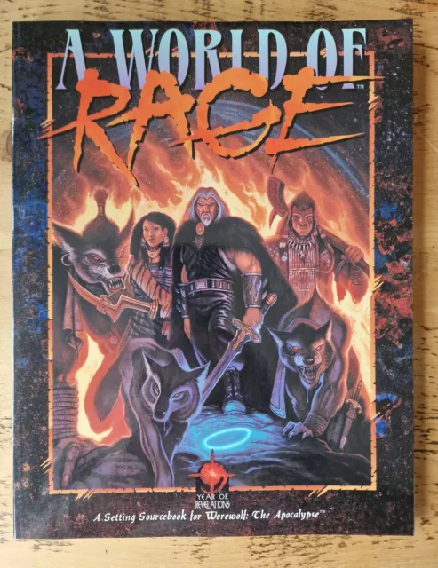 A World of Rage - Werewolf the Apocalypse WW3213 - White Wolf OWoD