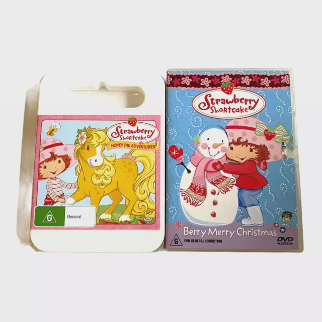 Strawberry Shortcake Bundle x 2 DVD Kids Childrens Region 4