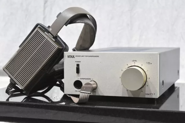 Stax SRM-717 Headphone Amplifier USED Fast Free shipping from Japan