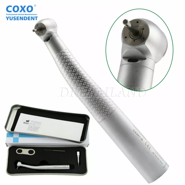 COXO Dentaire Air Turbine Fiber Optic LED High Speed Handpiece fit kavo