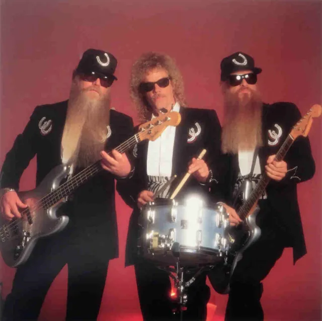 ZZ TOP "Greatest Hits" New Original 1992 US Promo only 12" Poster Flat MINT