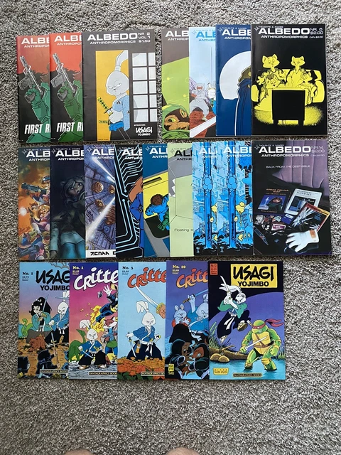 Albedo #1-#14 Including #2 First Appearance Of Usagi Yojimbo Plus More