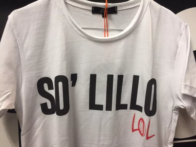 T. Shirt Unisex “ So’Lillo Lol” Maglietta Ironica Mezza Manica OJI 2