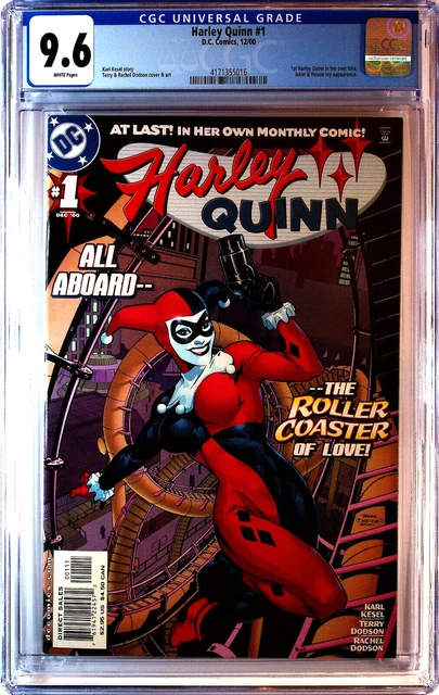 Harley Quinn #1 CGC 9.6 1st Solo Book 2000