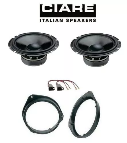 Ciare CW170 Set 2 Lautsprecher 300WATT Alfa Giulietta Fiat Grande Punto 199 500