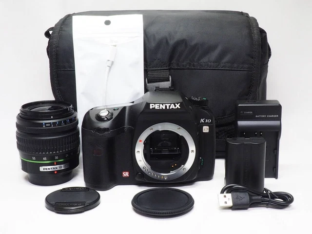 ★動作確認済★PENTAX K10D 本体&レンズセット ショット数892枚 ☆動作確認済☆PENTAX K10D 本体&レンズセット ショット数892枚