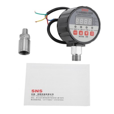 Druckschalter 220V Druckwächter Luftkompressor Manometer Kompressor Regelung DE 