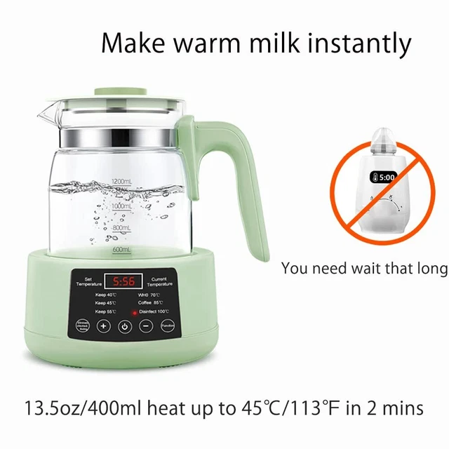 Baby Brew Bottle Warmer Electric Formula Dispenser Milk Bottle Warmer Sterilier