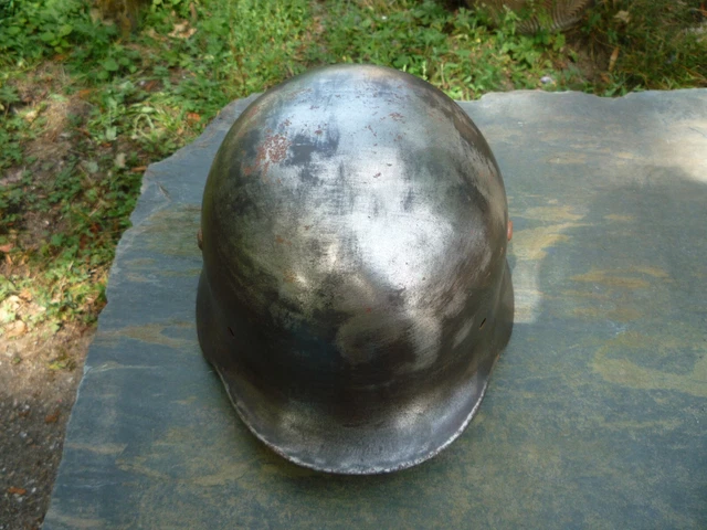 Casque Allemand WW2 - Pièce Historique Authentique, Occasion, Idéal Collection Ou Décoration