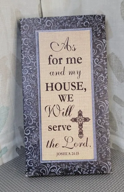 House sign “As for me and my house we will serve the LORD.