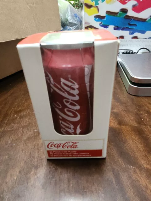 Coca-Cola Coke Can 3D Jigsaw Puzzle Incredipuzzle 40 Piece