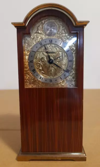 Orologio Sveglia da tavolo SWIZA Tempus Fugile in Ottone vintage
