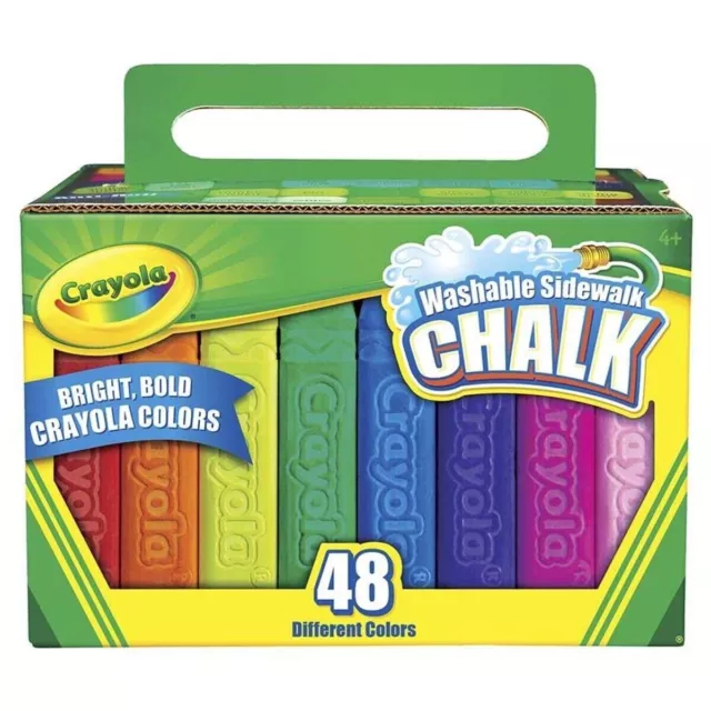 crayola washable chalks ,Creative Outdoor Art, Perfect for Outdoor Kids