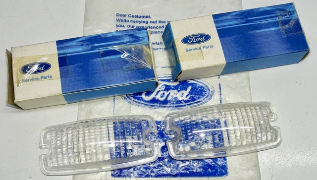 Mk1 Escort Twin Cam Rs1600 Rs2000 Mexico Genuine Ford Nos Pair Of Reverse Lenses