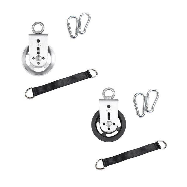 Poulie De Fitness YUANGANG – Diamètre 11cm, En Plastique Robuste, Compatible Machines De Musculation, Installation Facile, Durable