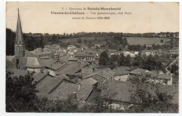 VIENNE LE CHATEAU - Marne - CPA 51 - Vue panoramique