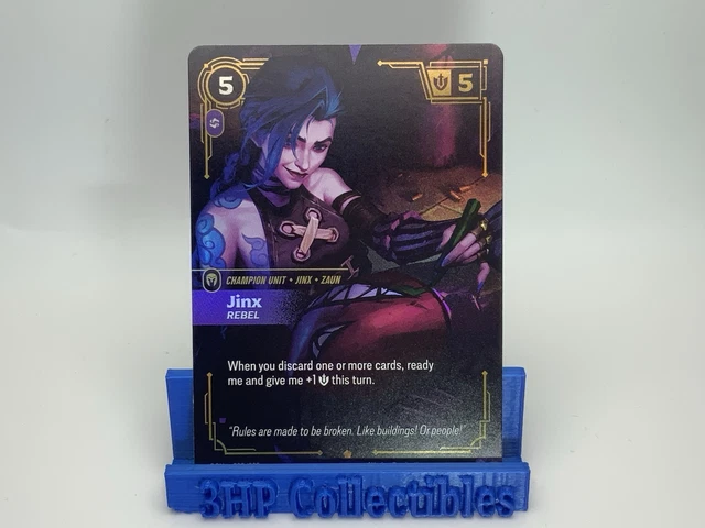 RIFTBOUND LEAGUE OF Legends Jinx Rebel 202/298 £6.68 - PicClick UK