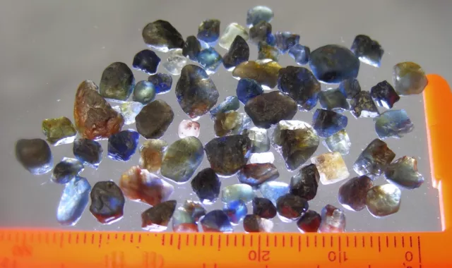 " SPECIAL "  Australian Natural Rough Sapphires 40cts Gemstone Specimens