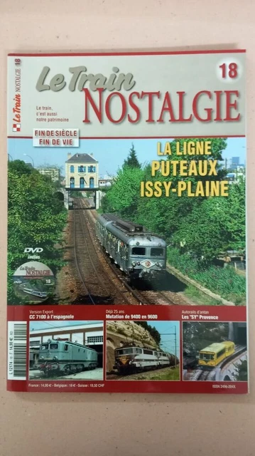 Lot De 4 Revues Le Train Nostalgie - N°05,08,09,10 - Années 2017-2018