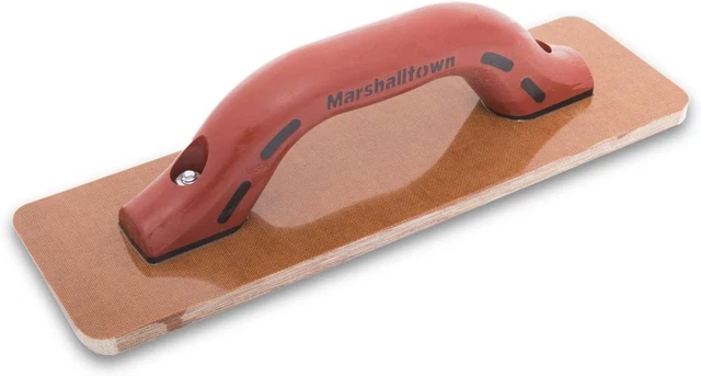 Resin Hand Float, 14 X 3-1/2 Inch, Durasoft Handle, Laminated Canvas Resin, Conc