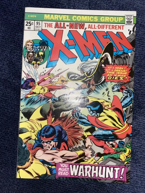 X-Men #95,97,105,123,137,143,159 Mcu , Marvel Comics