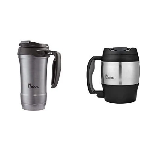 Bubba Classic Insulated Desk Mug, 52 oz, Black