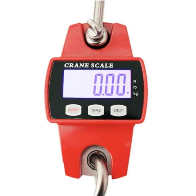 Mini Crane LCD Digital Electronic Hook Hanging Scales Loop Weighing Balance 3