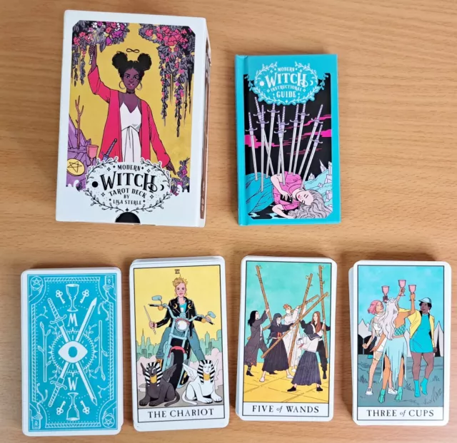 Modern Witch Tarot Card Deck - Lisa Sterle - All Female Diversity Inclusivity