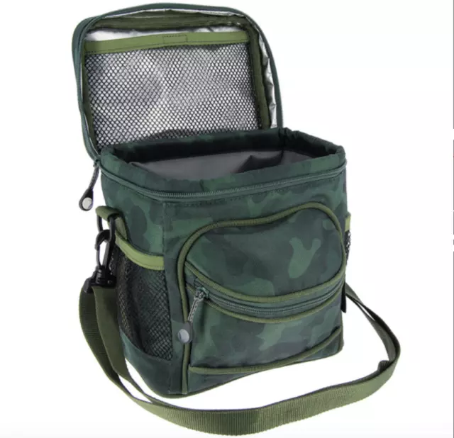 Isolierte Kühltasche Tragetasche CAMO XPR für Lebensmittel oder Boilies Karpfenangeln Kühltasche