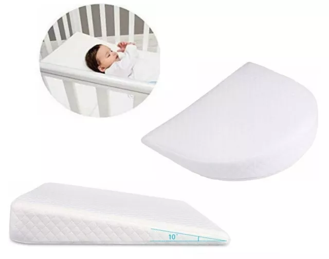 Baby Wedge Pillow Anti Reflux Colic Cushion Pram Crib Cot Flat All Shape & Sizes