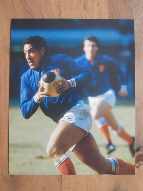 Joueur Rugby Serge Blanco Echarpe Serge Blanco