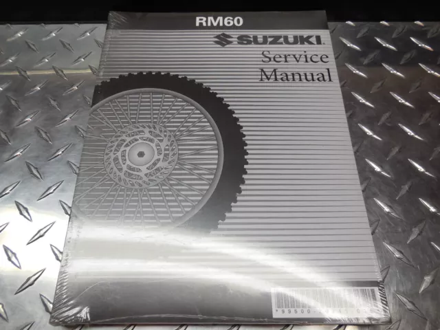 Oem Suzuki 2003 Rm60 Dirt Bike Service Manual Repair 99500-20241-01E