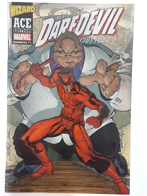 2003 MARVEL Comics WIZARD Ace Edition DAREDEVIL #1  J. SCOTT CAMPBELL UNREAD NM