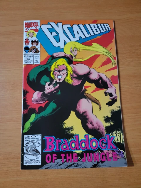 Excalibur #60 Direct Market Edition ~ NEAR MINT NM ~ 1993 Marvel Comics