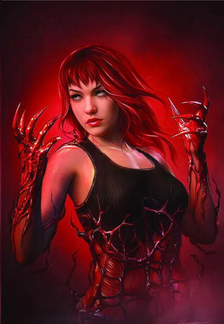 Amazing Spiderman 30 Shannon Maer Mary Jane Mj Carnage-Ized Nycc Virgin Variant