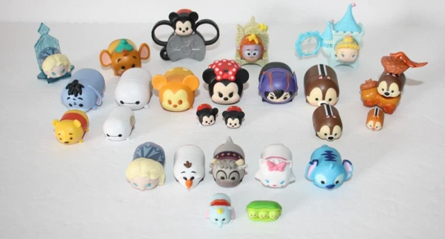 Disney Tsum Tsum Figures Stackables Plus Others Mixed Lot Of 30 Collectible