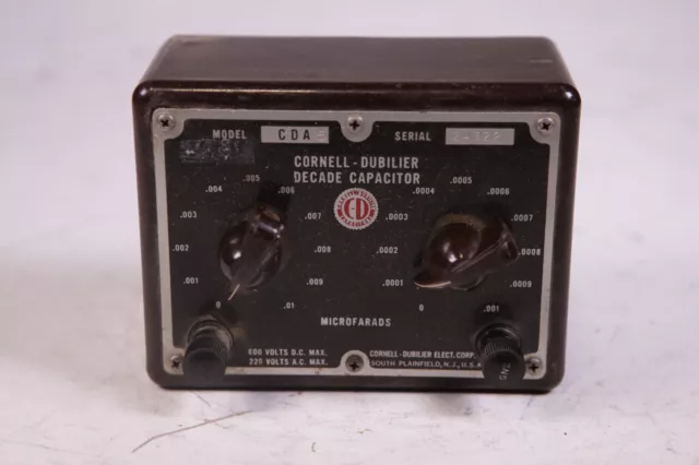 CORNELL DUBILIER Decade Capacitor CDA 5