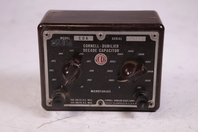 CORNELL DUBILIER Decade Capacitor CDA 5