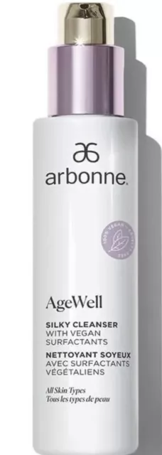 Arbonne Agewell Silky Cleanser All Skin Type Gluten Free 90Ml Free Uk Delivery