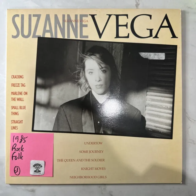 SUZANNE VEGA Self Titled 12” Vinyl Record EX