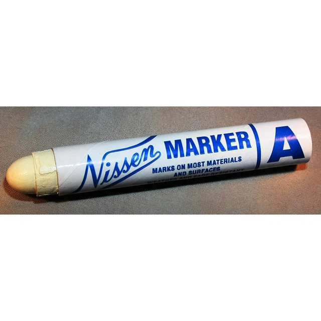 Marker A White LA-CO Industries, Inc. Nissen 00330 606160003303