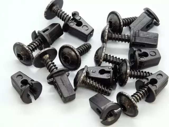 10X Pinza Torx Tornillos Con 10 Tuerca de Expansión Clips para Audi Seat Skoda