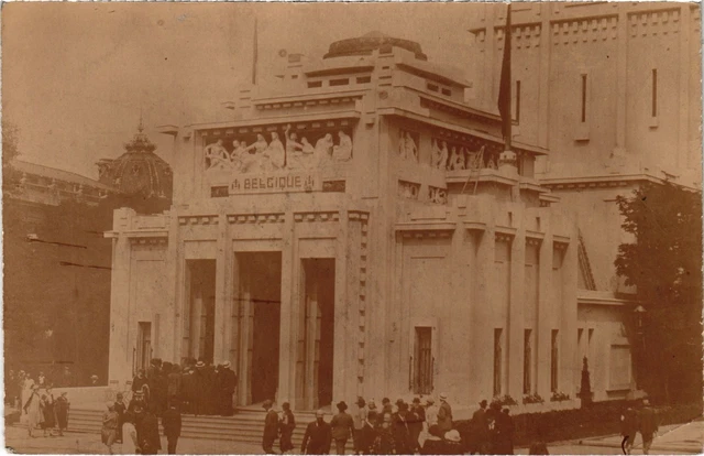 CPA PARIS EXPO Universelle 1900 La belgique carte photo (1242944)