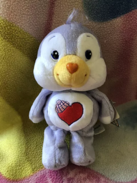 NWT 8" 20th ANN ANNIVERSARY COZY HEART PENGUIN CARE BEAR COUSIN COLLECTIBLE TOY