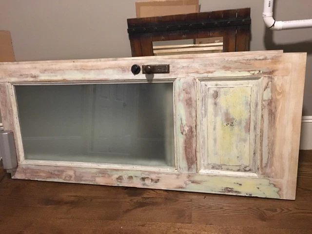 Antique Victorian Style Entry Door - C. 1890 To early 1900 Architectural Salvage