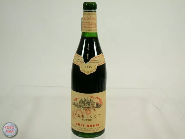 Wein Rotwein Red Wine 1955 Geburtstag Birthday Louis Robin Robinet Rouge 80/20