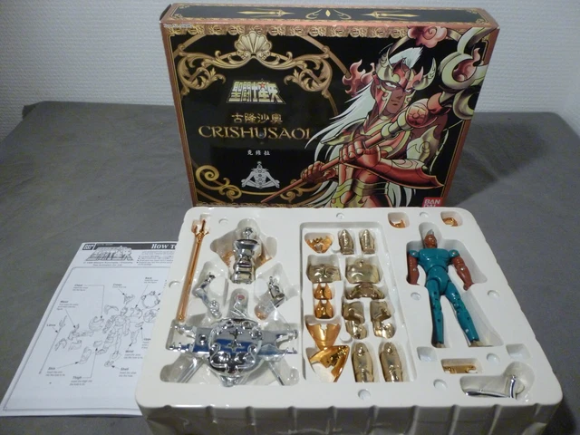Chevalier du zodiaque, Saint Seiya, BANDAI HK 2004, Boite CRISHUSAOL COMPLET