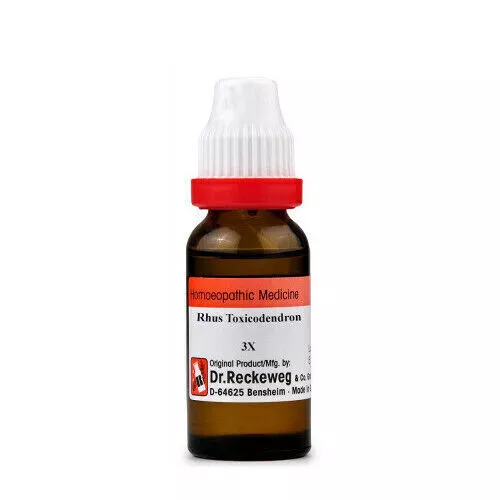 1x Dr Reckeweg Rhus Tox CM Dilution 11ml